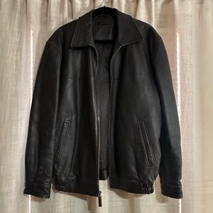 Men’s Chocolate Leather Jacket